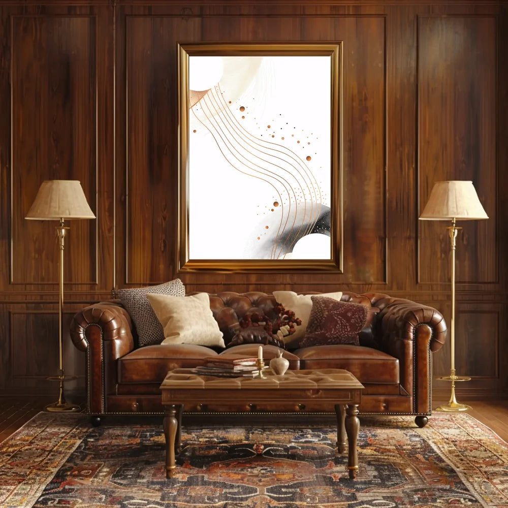 Vintage Parisian Landmark Art Deco Poster