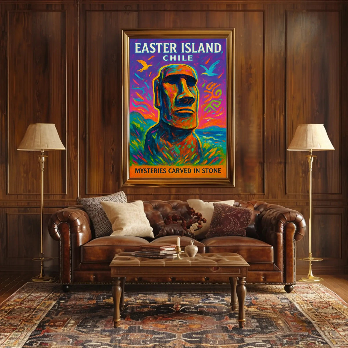 Easter Island Mysteries Poster