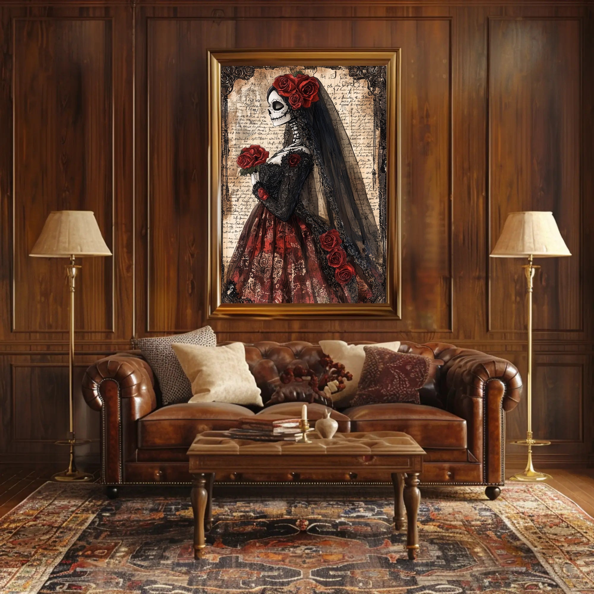 La Catrina Elegance Poster