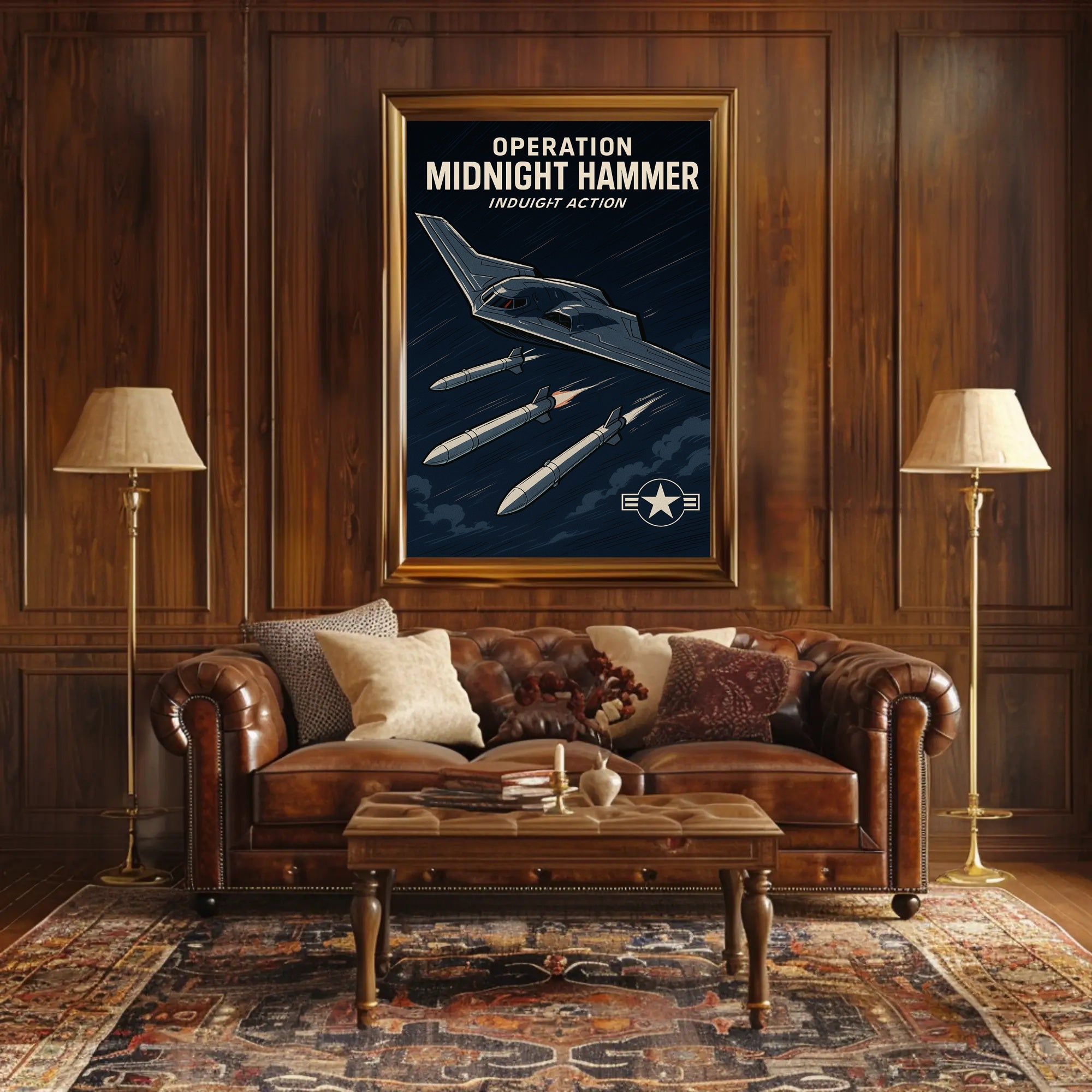 Operation Midnight Hammer Poster PosterGoat
