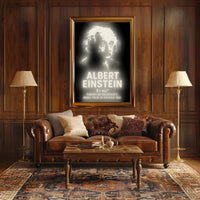 Albert Einstein Theory Of Relativity Poster