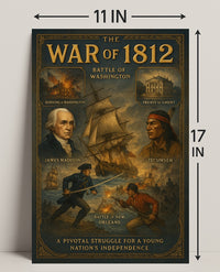 James Madison War of 1812 Poster PosterGoat