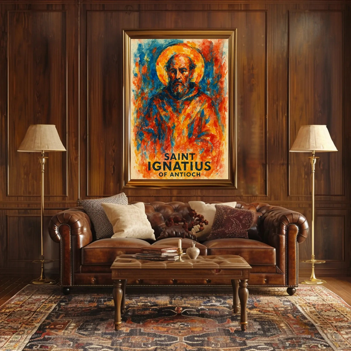 Saint Ignatius Antioch Wanderlust Heritage Poster