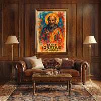 Saint Ignatius Antioch Wanderlust Heritage Poster