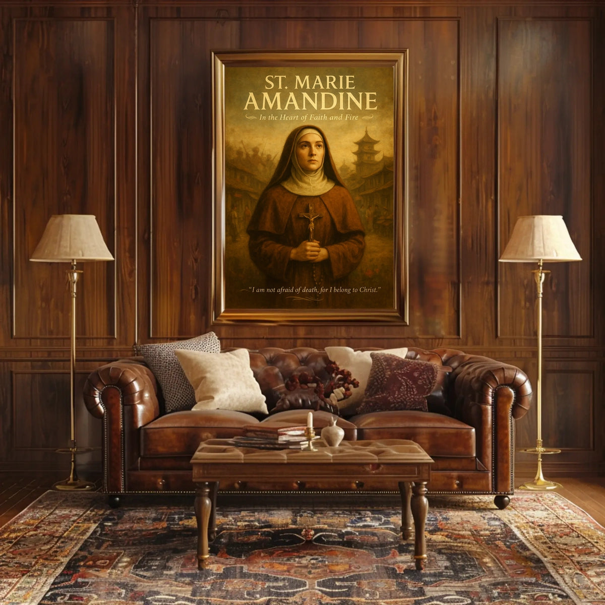 St. Marie Amandine In the Heart of Faith and Fire Poster