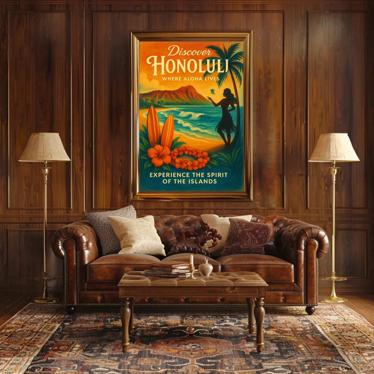 Discover Honolulu Experience The Poster