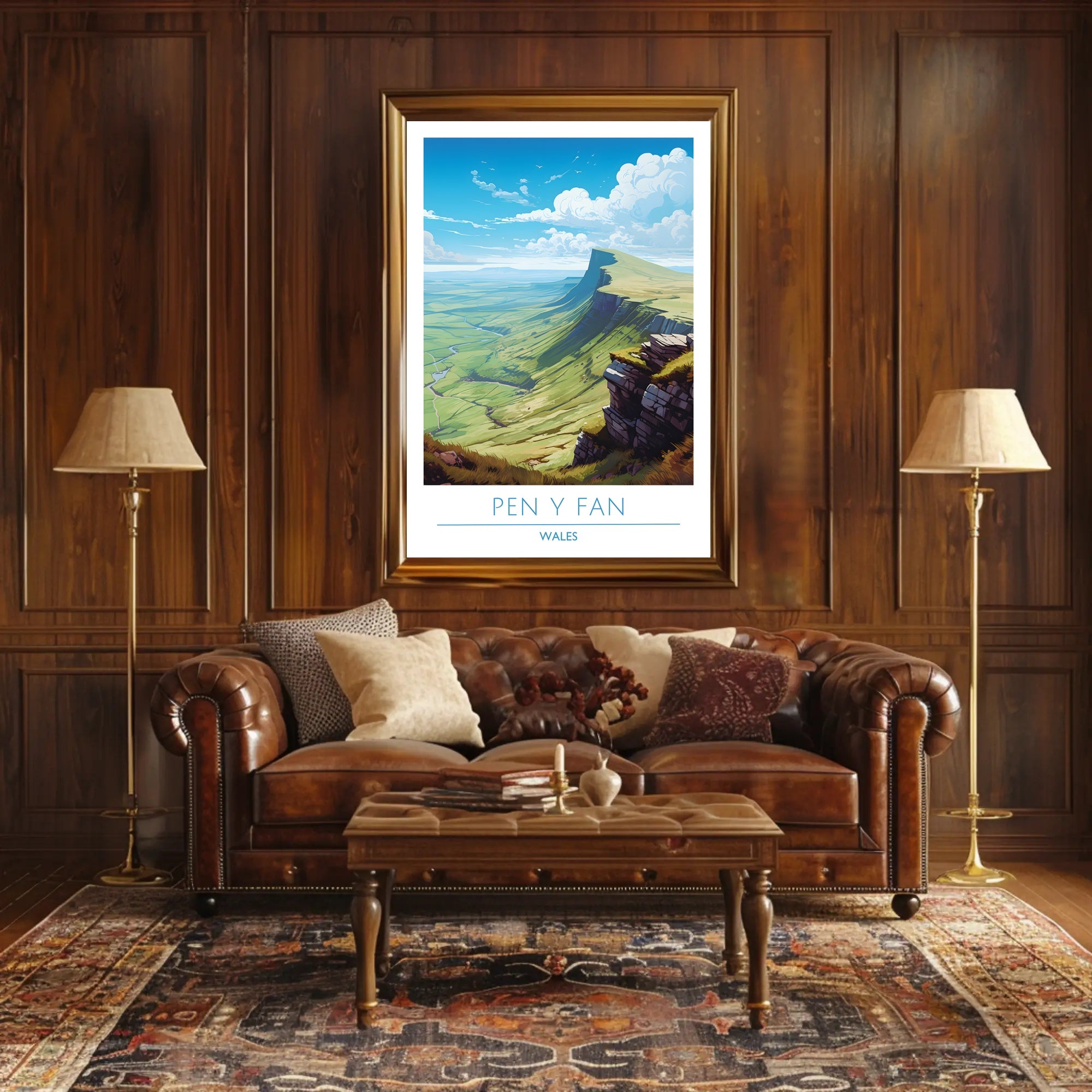 Pen y Fan, Wales Poster