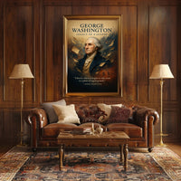 George Washington Legacy of a Leader Poster PosterGoat