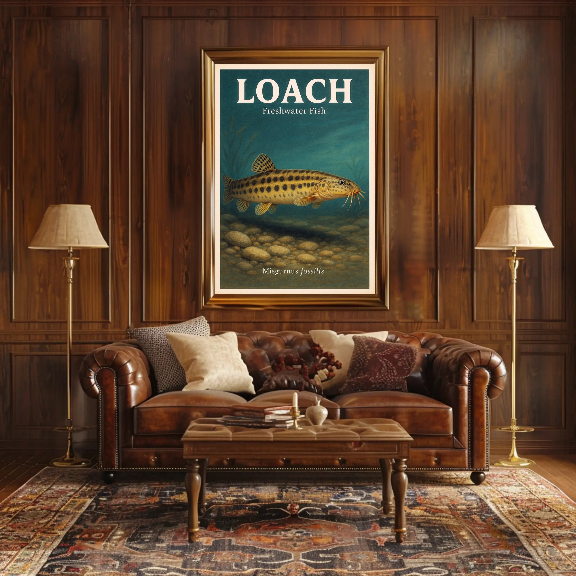 Loach Freshwater Fish Poster PosterGoat