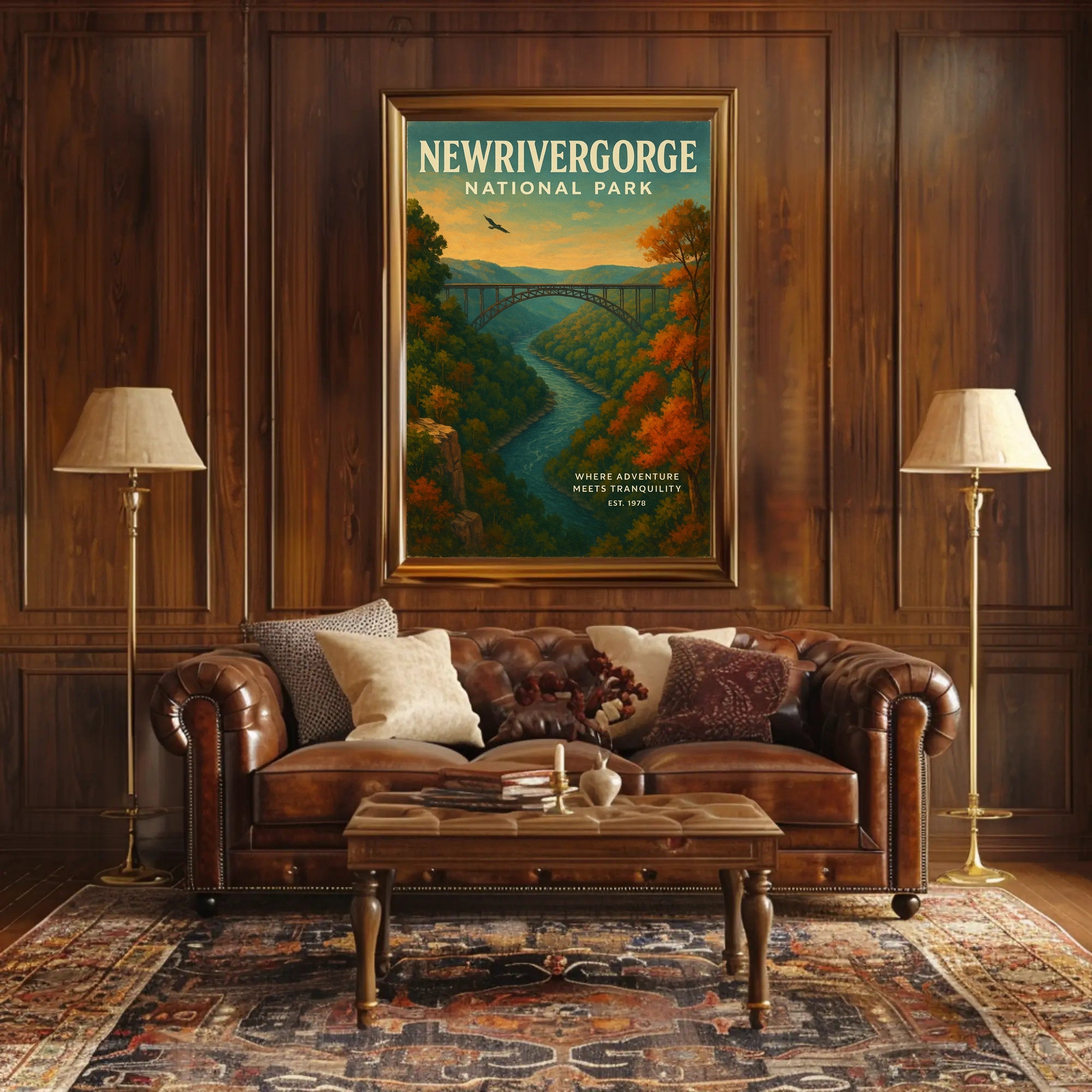 New River Gorge National Park Wall Art