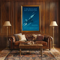 F-106 Delta Dart Six Shooter Poster