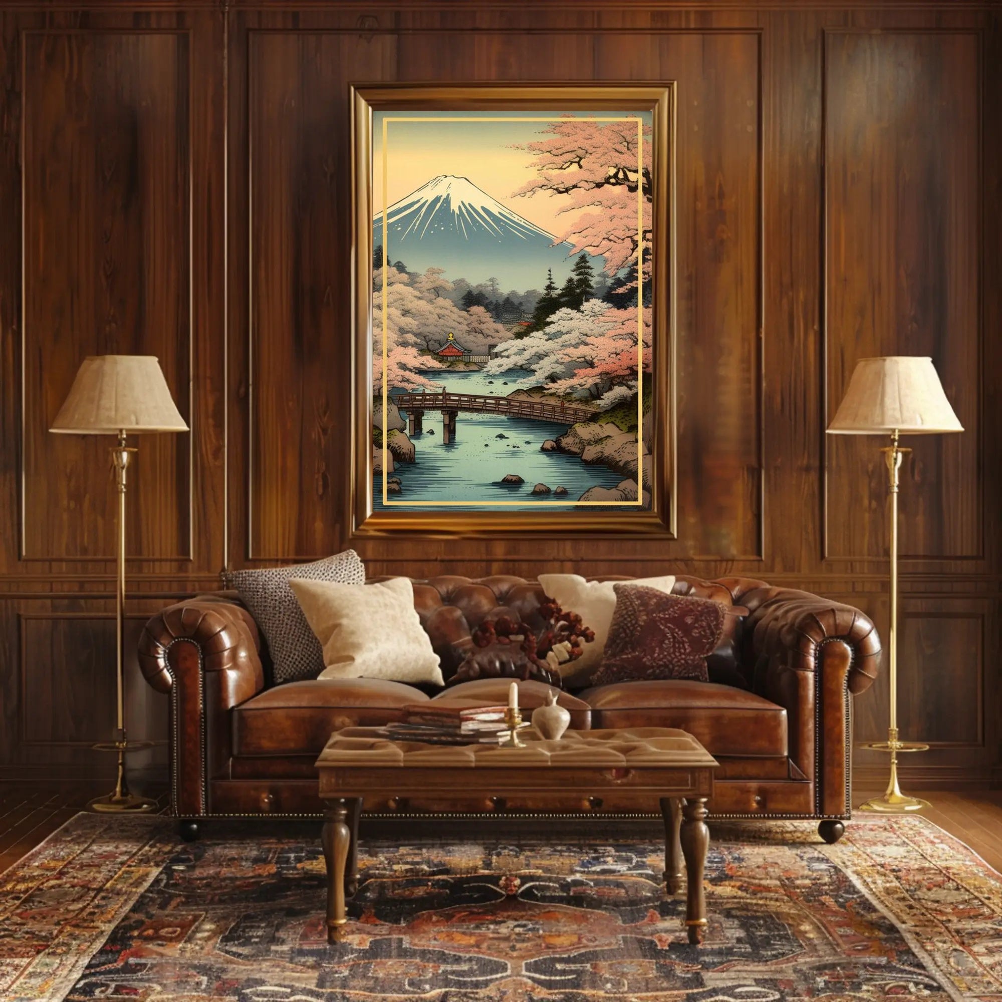 Tranquil Spring in Japan Poster