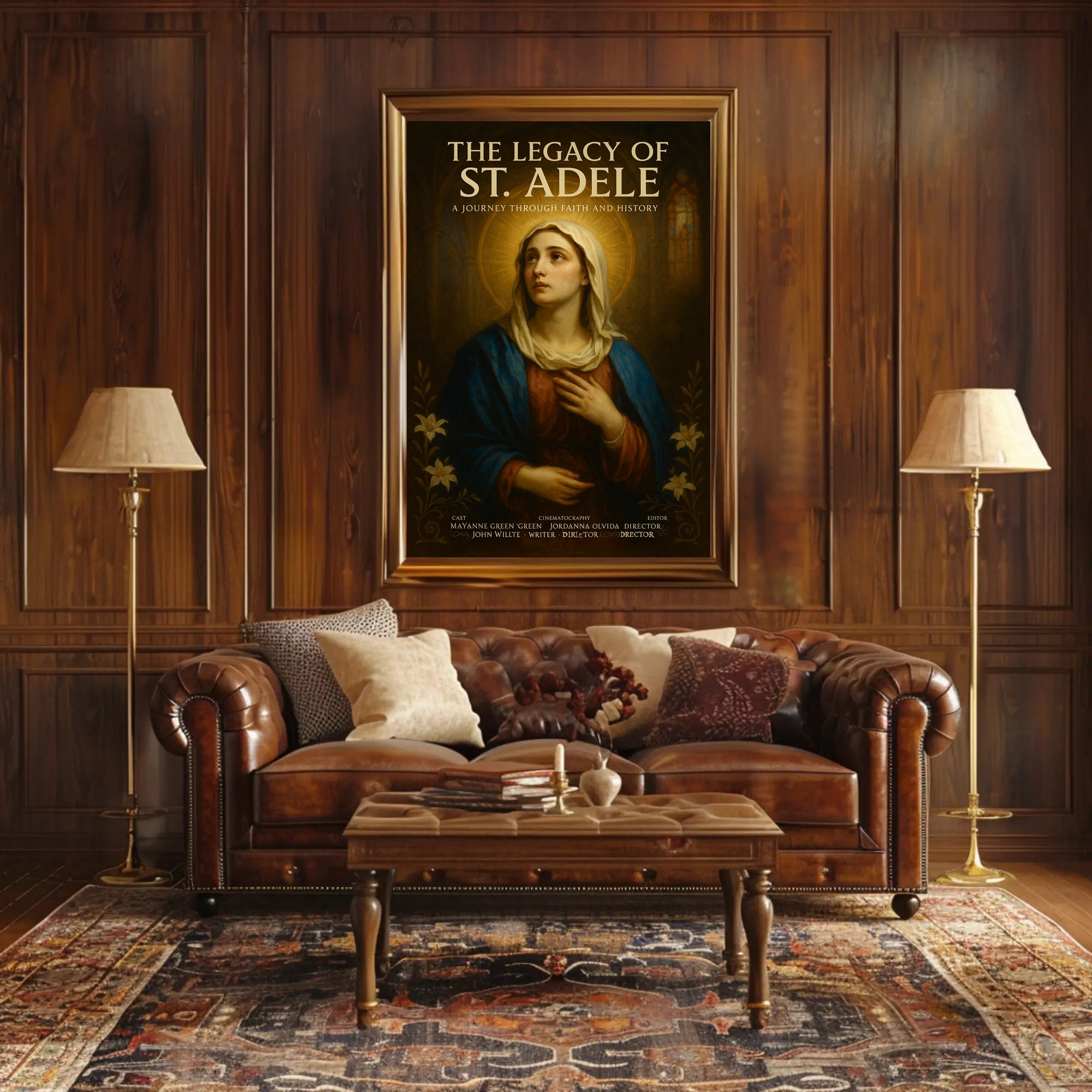 The Legacy of St. Adele Poster PosterGoat