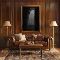 Gothic Mystery Window Art Poster - Abstract or Artistic Poster PosterGoat