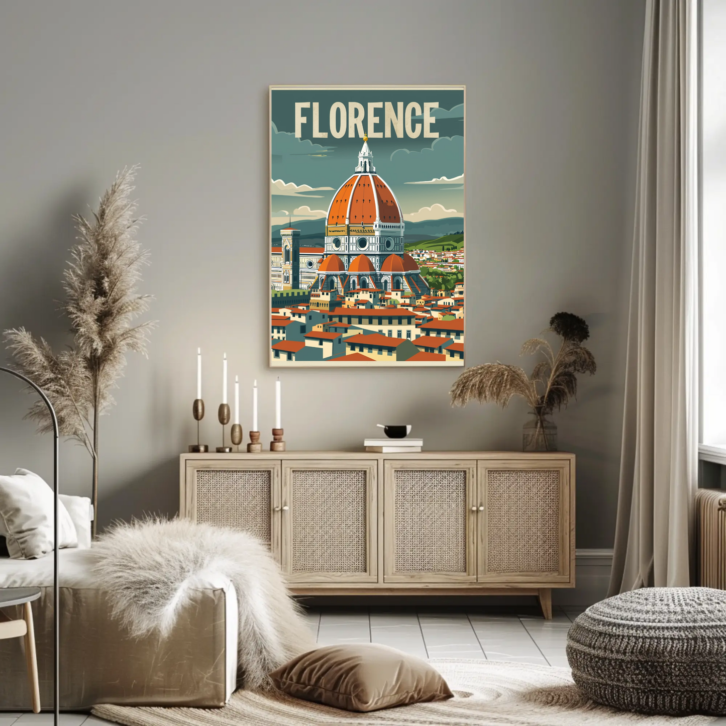 Florence: Duomo Cathedral Poster