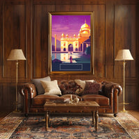 Tranquil Evening at the Palace Poster