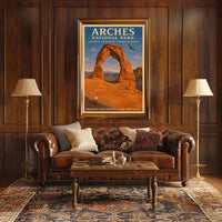 Arches National Park Majestic Landscape Poster