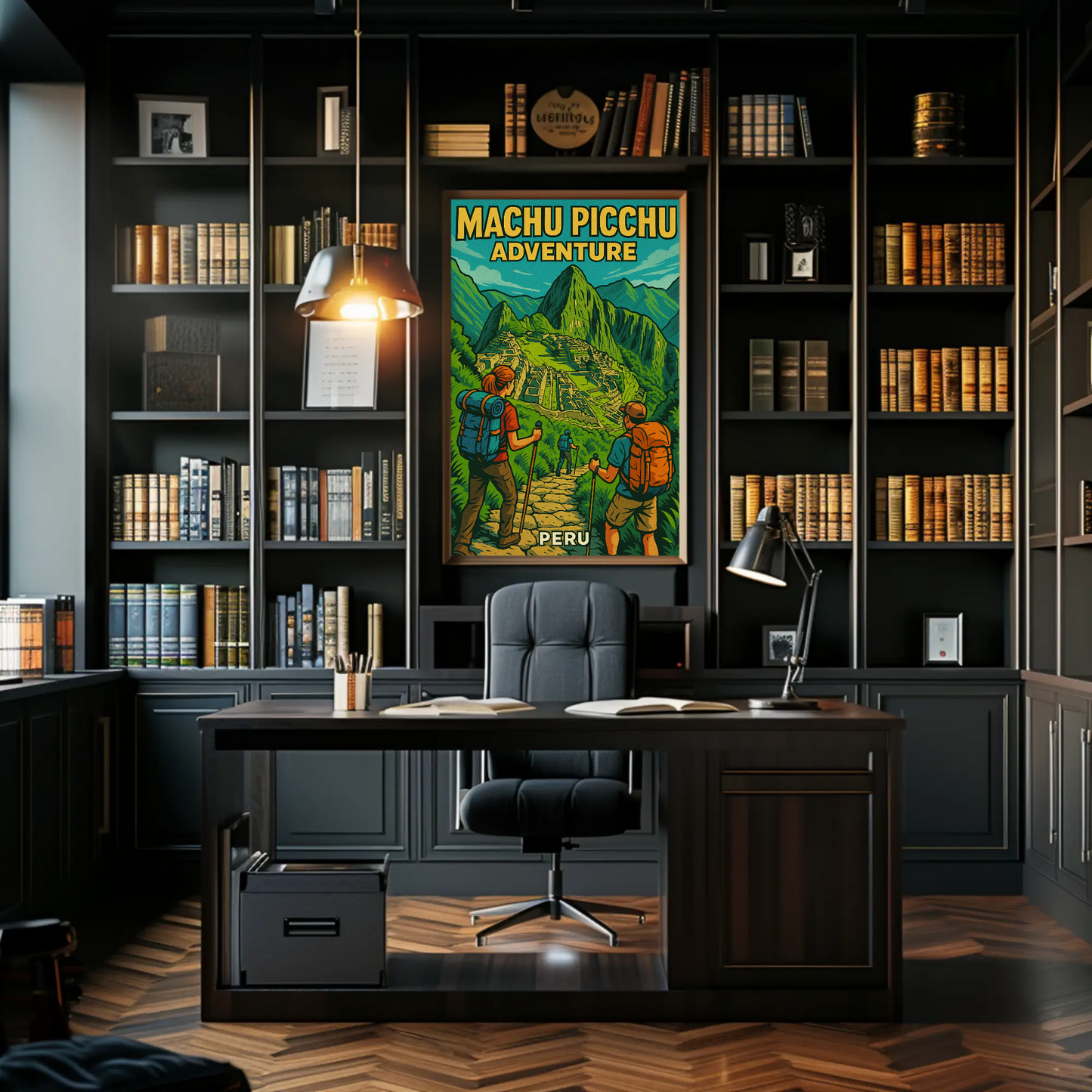 Machu Picchu Peru Hiking Adventure Travel Poster Poster