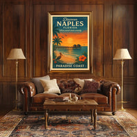 Discover Naples, Florida Poster