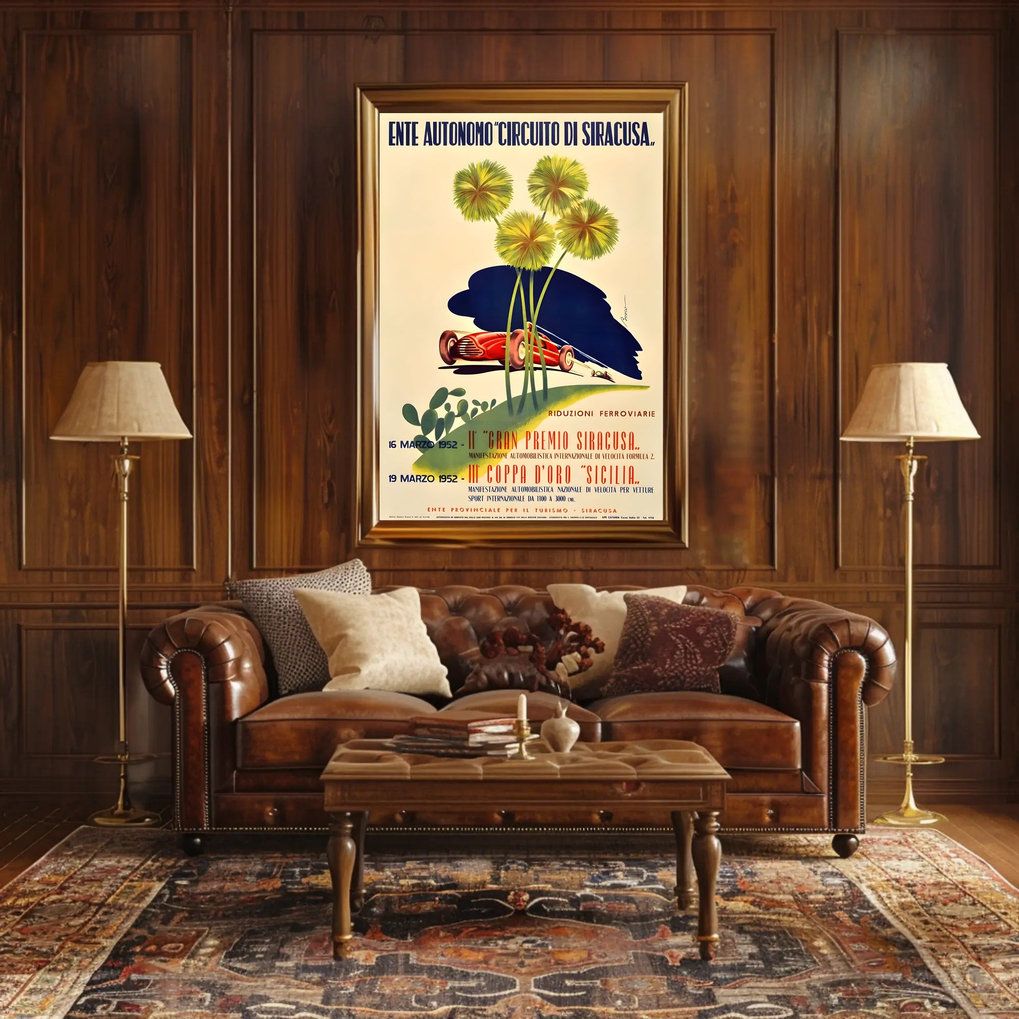 Gran Premio Siracusa 1952 Poster