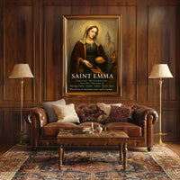 Saint Emma Poster PosterGoat