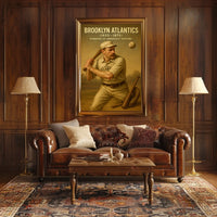 Brooklyn Atlantics Pioneers of Americas Pastime Poster