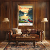 Voyageurs National Park Poster