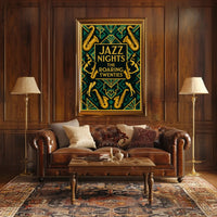 Jazz Nights The Roaring Twenties Poster