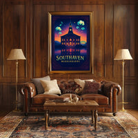 Southaven at Sunset Poster