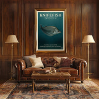Knifefish Eigenmannia sp Poster PosterGoat