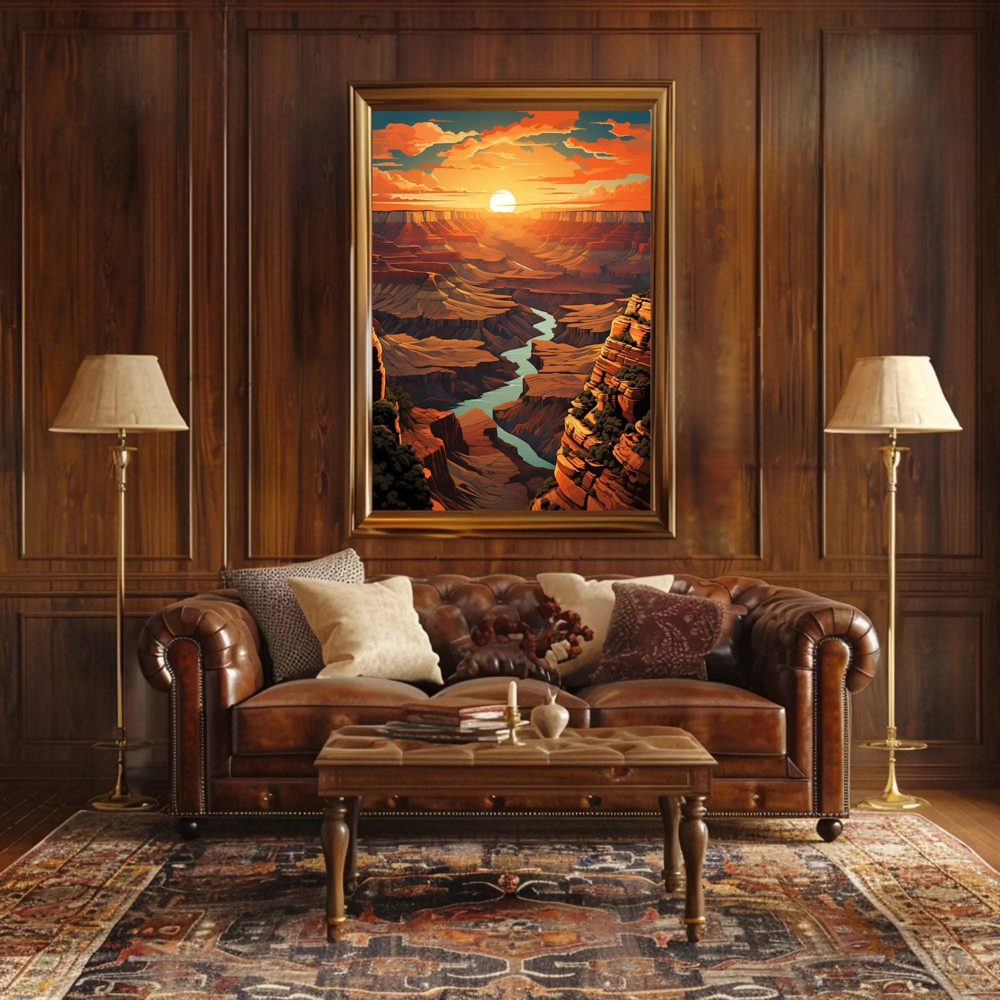 Grand Canyon Sunset Poster