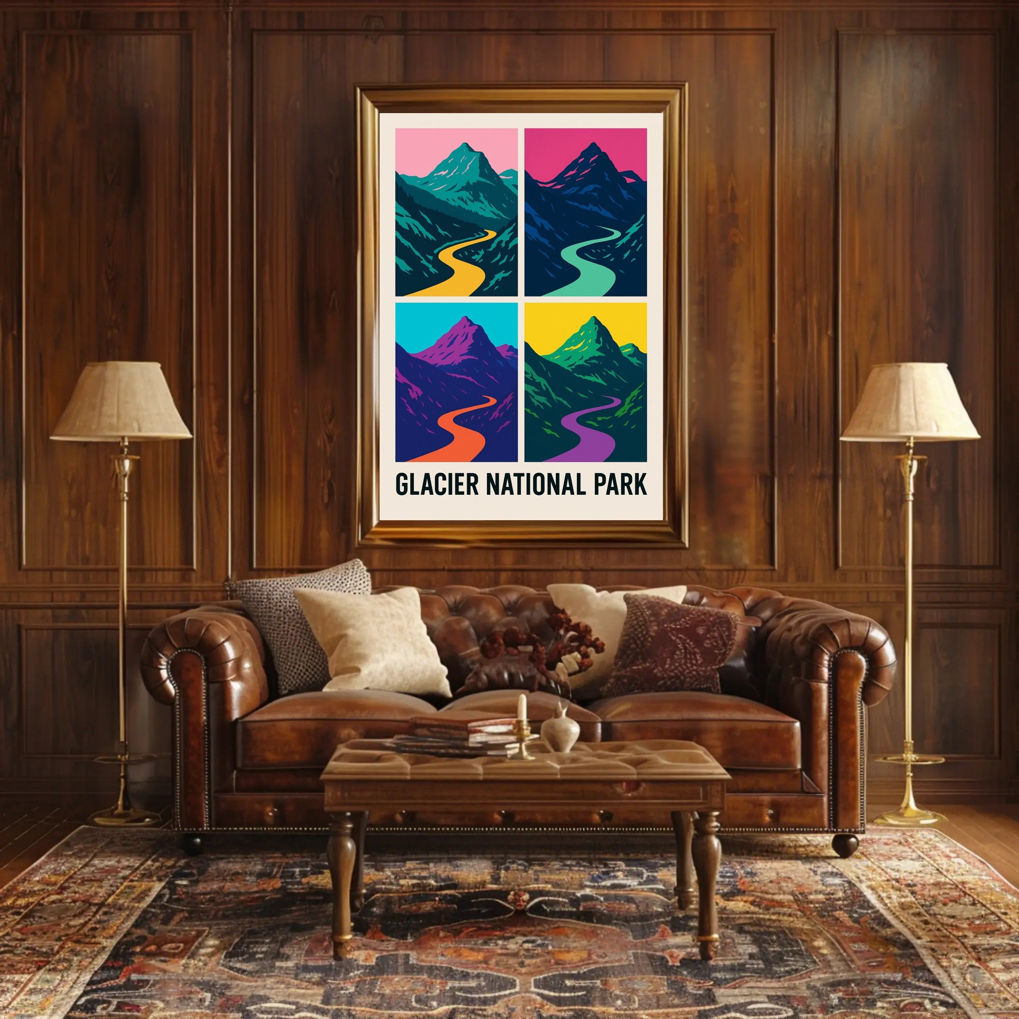 Glacier National Park Poster