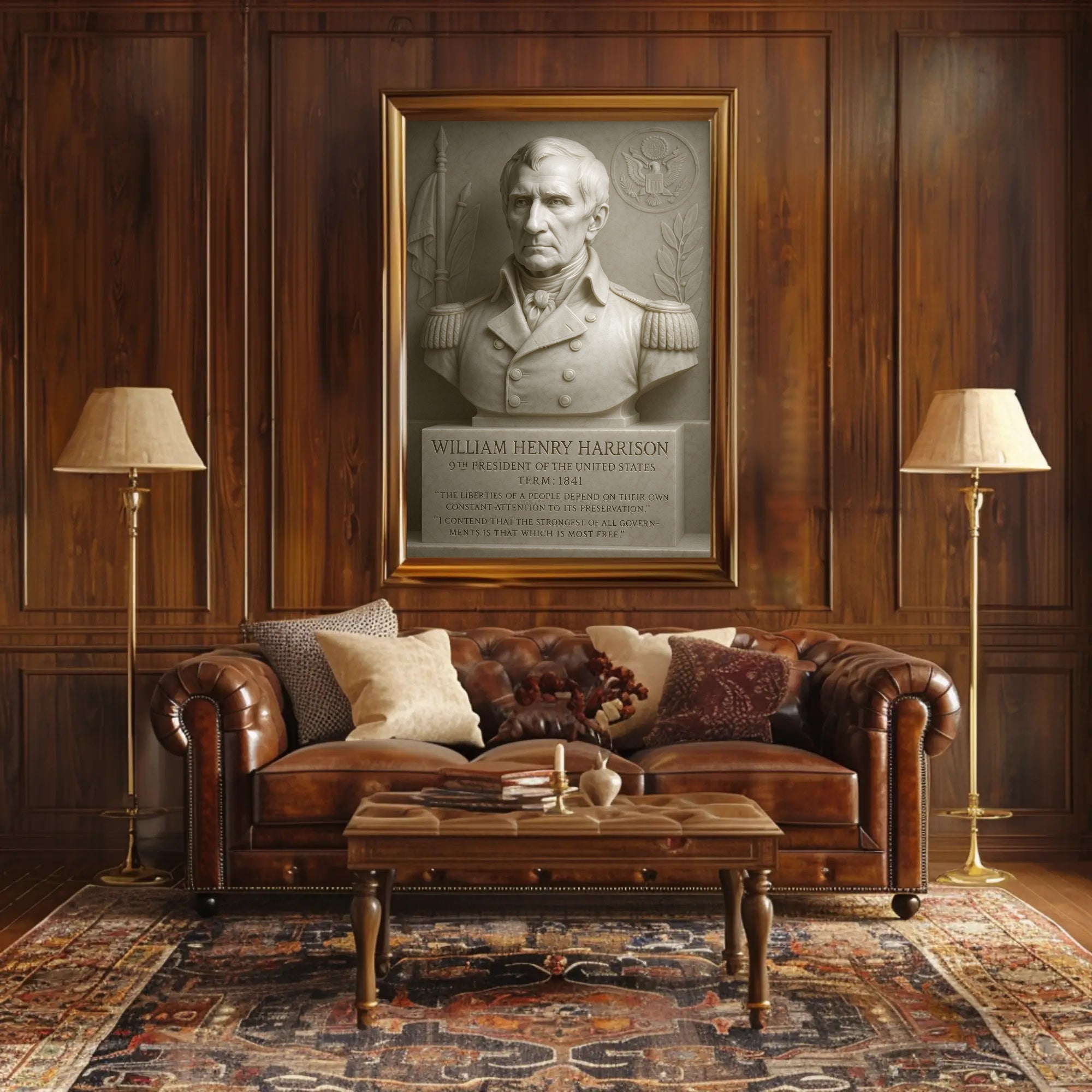 William Henry Harrison Historical or Presidential Poster