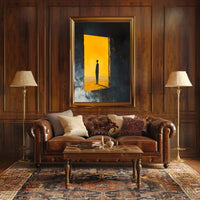 Abstract Silhouette Minimalist Poster Wall Art