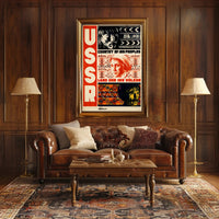 USSR – Country of 189 Peoples Poster PosterGoat