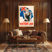 Victory Job Recruitment Poster PosterGoat
