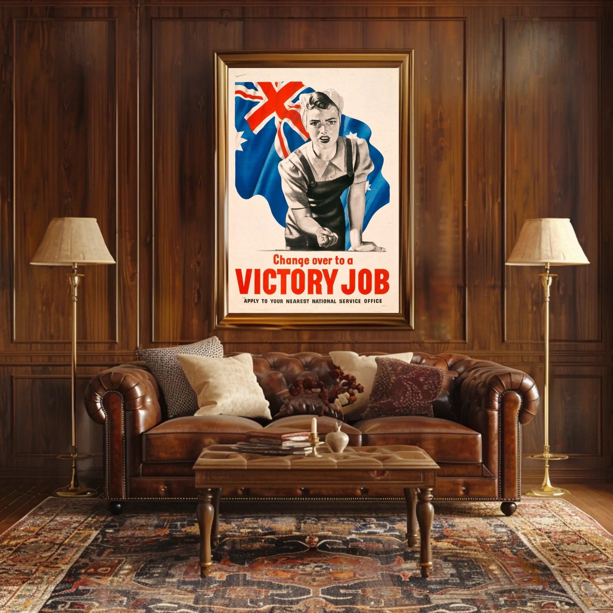 Victory Job Recruitment Poster PosterGoat