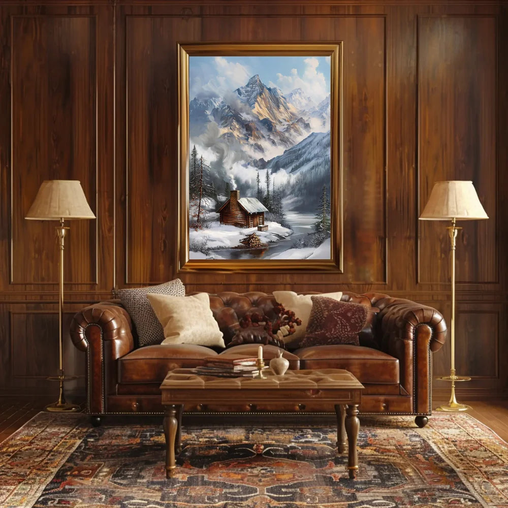 Vintage Art Deco Cityscape Poster