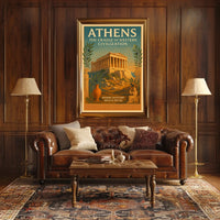Athens The Cradle of Western Civilization Poster