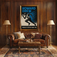 Howard Drew WorldS Fastest Man Poster