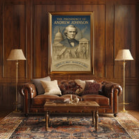 Andrew Johnson 17th President Poster