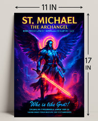 St. Michael the Archangel Poster PosterGoat