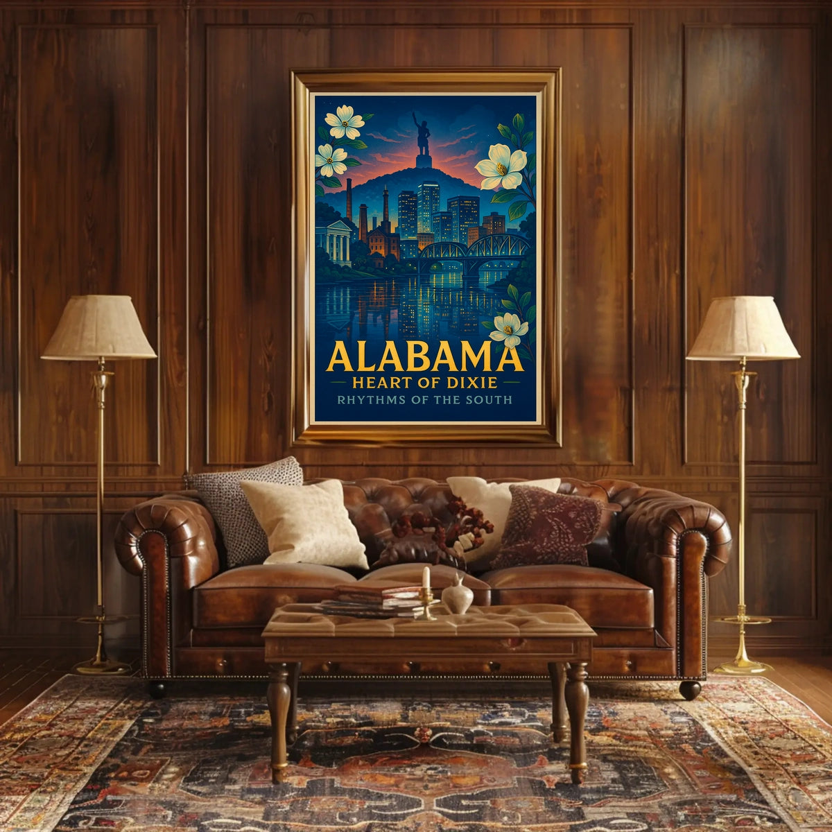 Alabama Heart of Dixie Poster