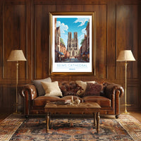 Reims Cathedral Poster