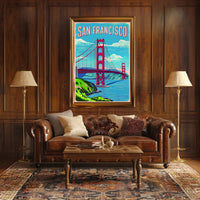 San Francisco Golden Gate Bridge Poster