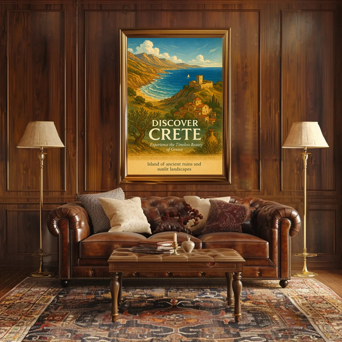 Discover Crete Poster