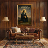 The Legacy of St. Scholastica Poster PosterGoat