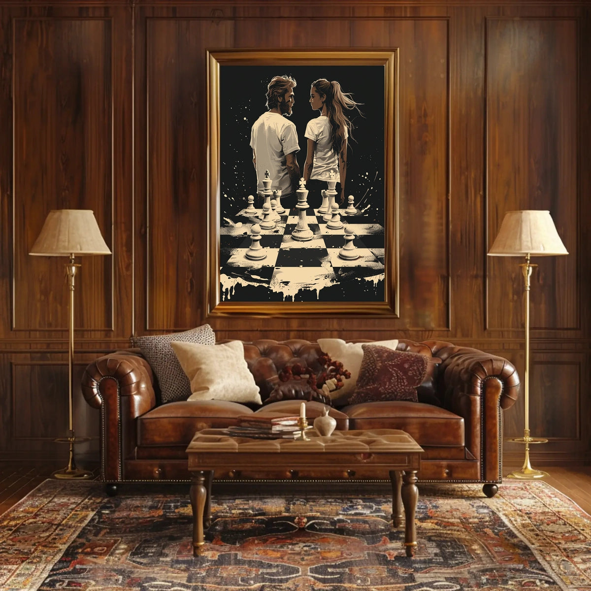 The Chess Game Of Life Poster