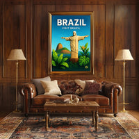 Discover Brazil Poster PosterGoat