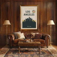 Los Angeles City Edition Poster PosterGoat